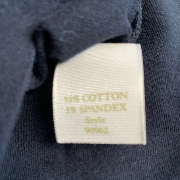 CASLON Mock Turtleneck in Cotton knit Blend, Black | XL | NORDSTROM - Picture 5 of 6